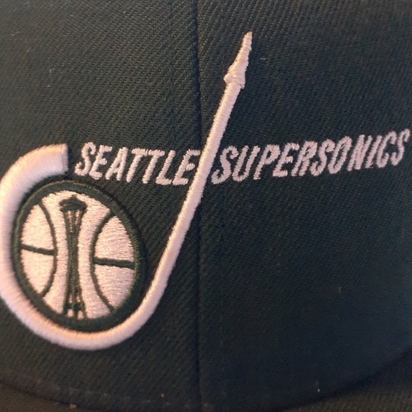 Seattle Supersonics Reebok Pro Fit Hat NWOT VNTG - Picture 2 of 6